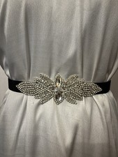 Women’s Elastic Rhinestone