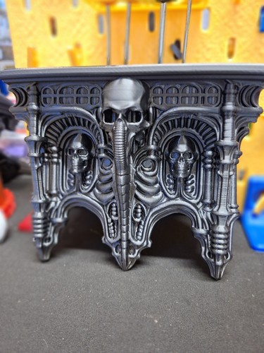 Gothic skull shelf - gothic,