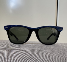 Vintage B&L Ray-Ban L1723 Street-Neat Wayfarer Sunglasses – Blue G15 Glass Lens