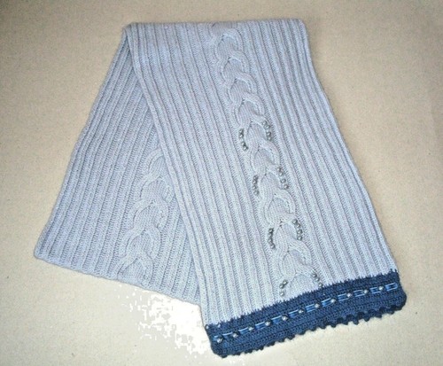 Cosy scarf warm knitted - cosy,