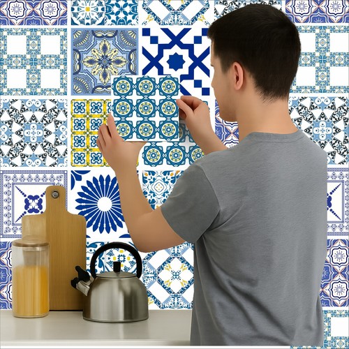Tile stickers mosaic transfers - tile,