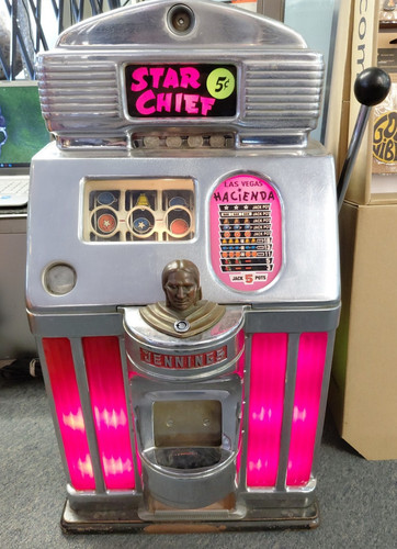Jennings red lite up rare - jennings,