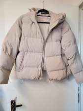 Zara Women's Beige Puffer