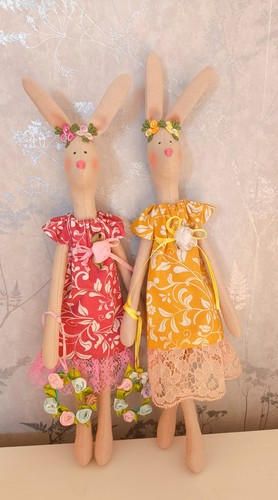 Handmade tilda style - , easter