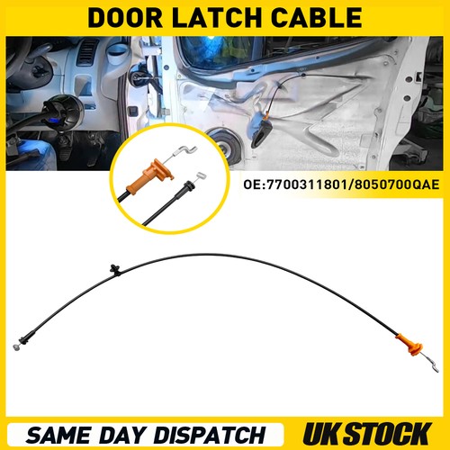 Front door lock bowden - door,
