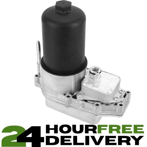 New engine oil cooler filter - engine,