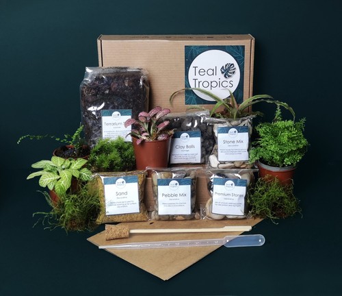 Terrarium substrate kit - substrate,