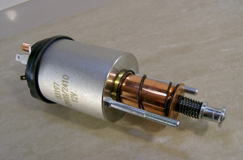 Starter motor solenoid - starter, to