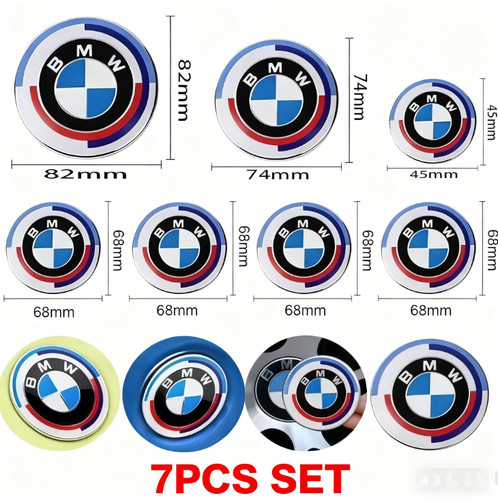 7pcs for 50th bmw - for, wheel