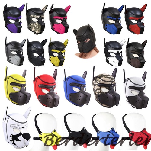 Party masks pup puppy play - puppy,
