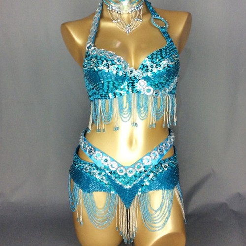Belly dance costume outfit set - costume,