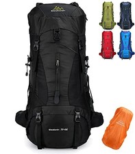 Doshwin 70L Large Backpack Camping Trekking Hiking Travel Rucksack for Women Men