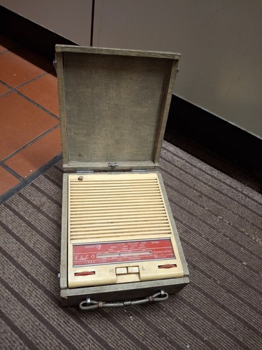 Old vintage ekco transistor - old,