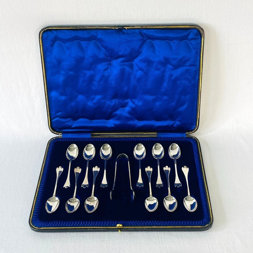Antique sterling silver tea - antique,