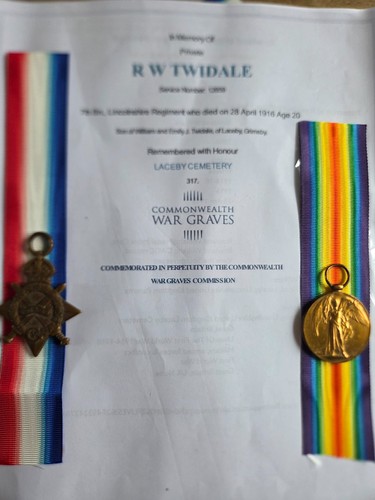 Medals o w 12659 - medals., d.o.w.