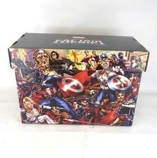 CAPTAIN AMERICA Printed Comic Short Box Storage 15"x8"x12" Marvel Comics