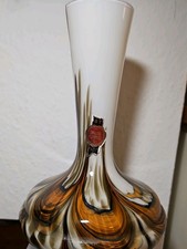 Opaline Florence Carlo Moretti Vintage Vase 