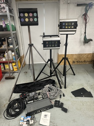 Disco stage band lighting - stage, dj