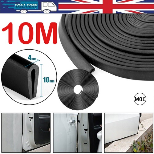 Black 10m car door - black, edge