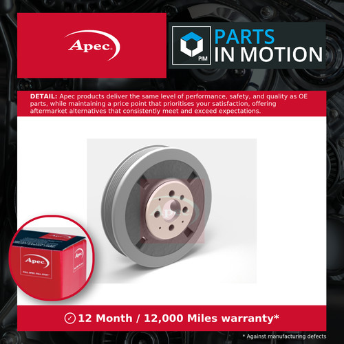 Crankshaft pulley fits - pulley,