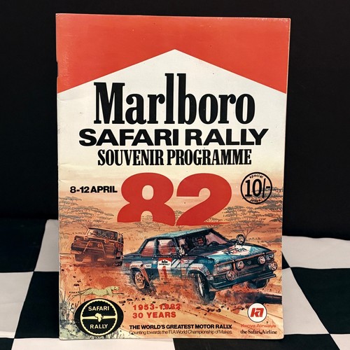 1982 marlboro safari rally - marlboro,