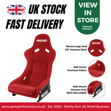 Recaro Pole Position FIA Velour Rally/Motorsport/Race Premium Car Bucket Seat