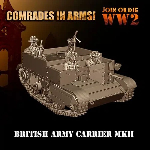 28mm wwii british bren - 28mm, gun