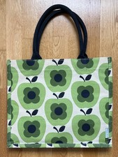Orla Kiely Tesco - Apples -  Large Shopping Tote Bag - W40cm x H35cm x D20cm
