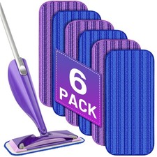 Machine Washable Mop Pads for