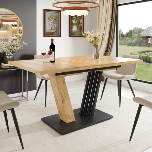 Extendable dining table - extendable,