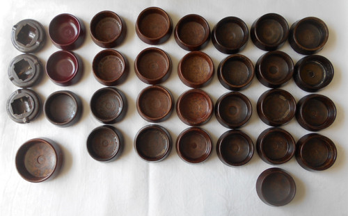 Vintage bakelite castor - vintage, 29