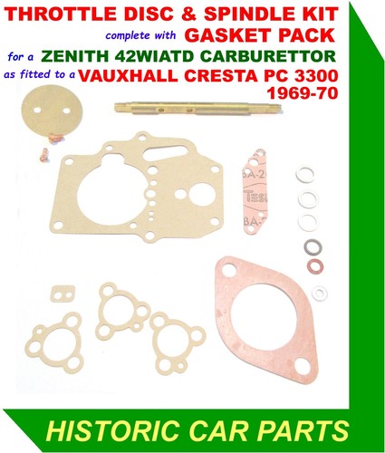 Throttle spindle disc kit for - spindle/disc,