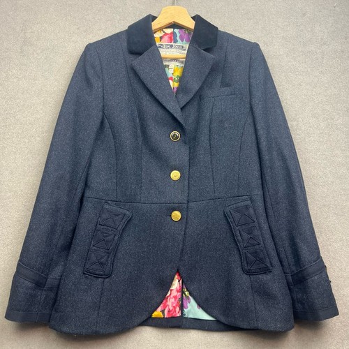 Joules tweed jacket navy - 12,