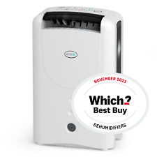 EcoAir DD1 Classic MK6 Black 7.5L/Day Desiccant Dehumidifier with Ioniser