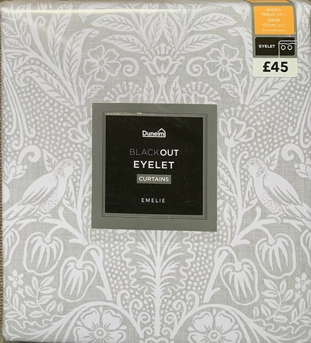 Dunelm emelie light grey - dunelm,