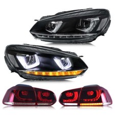 Headlights+Red Tail Lights+LED