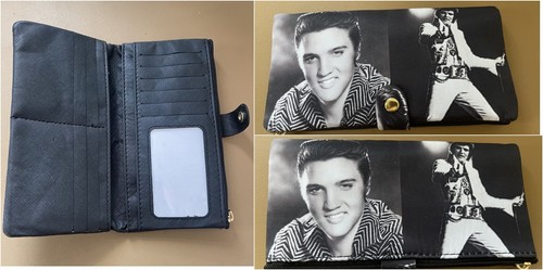 Elvis presley black multi - presley, card