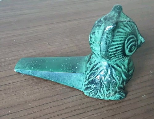 Owl door wedge metal vintage - wedge,