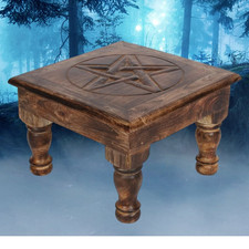 Gothic Pentagram Mango Wood