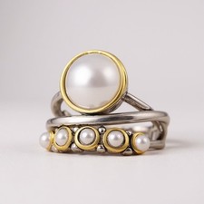 Museum Pearl Ring Size 8