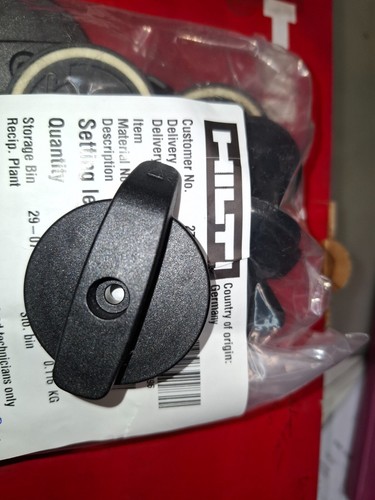 Hilti selector switch setting
