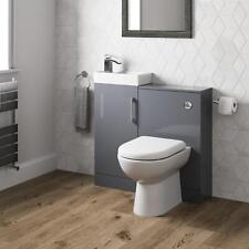Grey Gloss Toilet & Vanity
