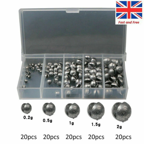 Fishing sinker set split lead - set,
