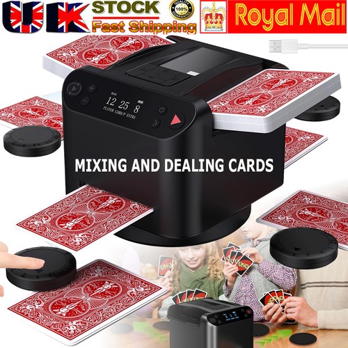 2in1 auto card shuffler and - card,