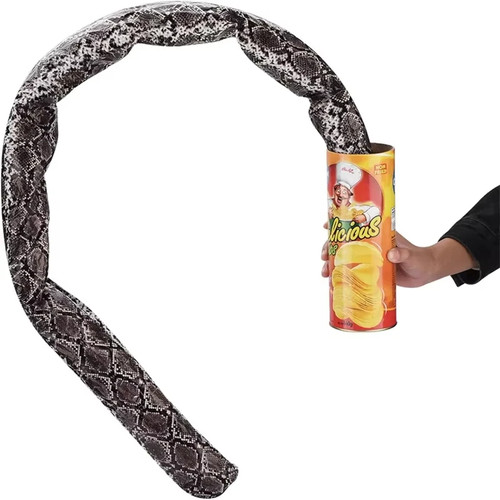 Potato chip snake can - potato, in