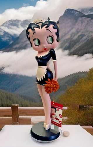 Betty boop french maid - french,
