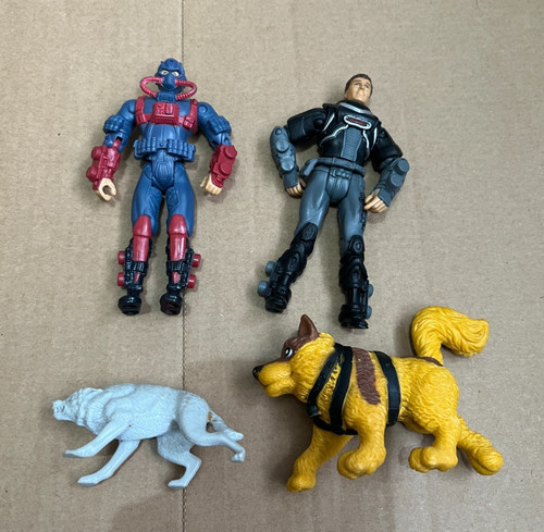 Vintage joe figures - 4x, gi
