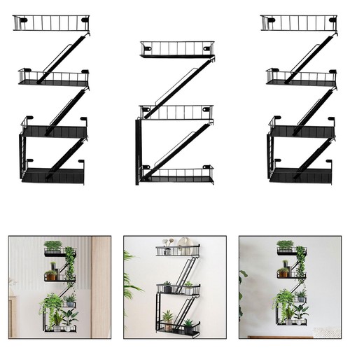 Fire escape wall shelf action - wall,