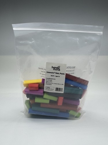 Hand2mind plastic cuisenaire - plastic,