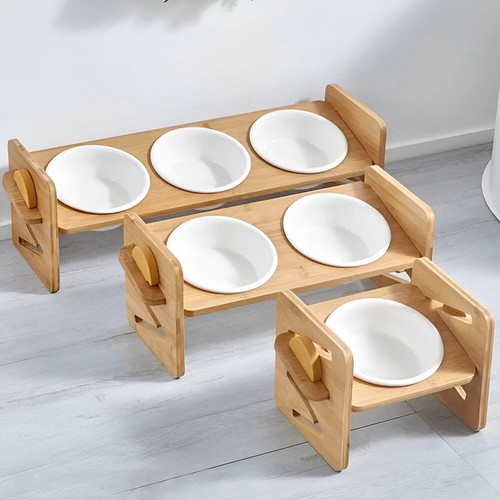Adjustable raised dog - raised,